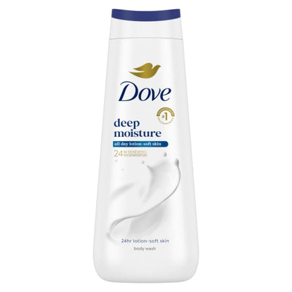 Dove Deep Moisture Body Wash, 4 x 20 fl oz Case - DOT product image 4