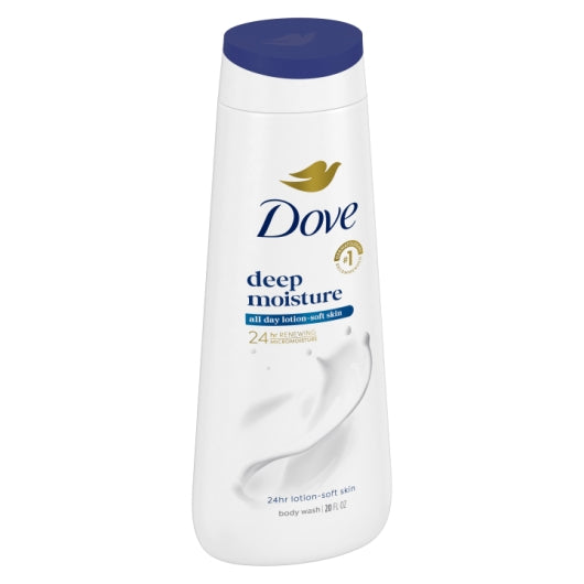 Dove Deep Moisture Body Wash, 4 x 20 fl oz Case - DOT product image 5