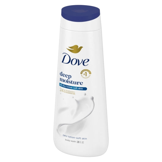 Dove Deep Moisture Body Wash, 4 x 20 fl oz Case - DOT product image 6