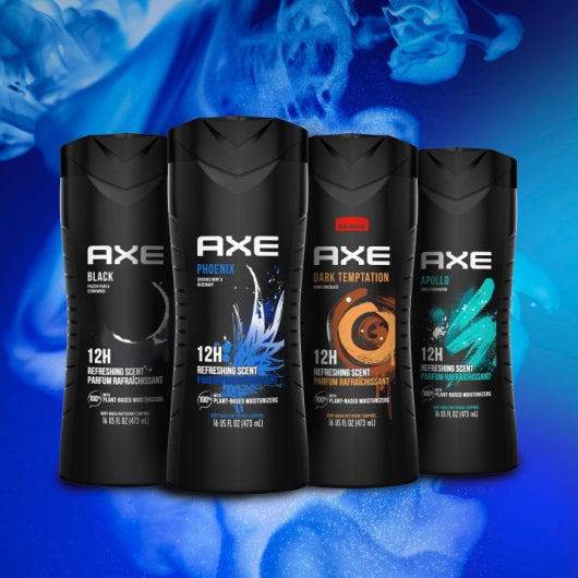 Axe Dark Temptation Body Wash, 4 x 16 fl oz Case - Unclassified DOT image