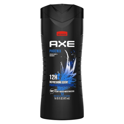 Axe Dark Temptation Body Wash, 4 x 16 fl oz Case - Front/center packaged product image