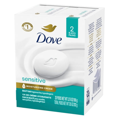 Dove Bar Soap Sensitive Skin, 12 x 7.5 oz Case - DOT product image 7