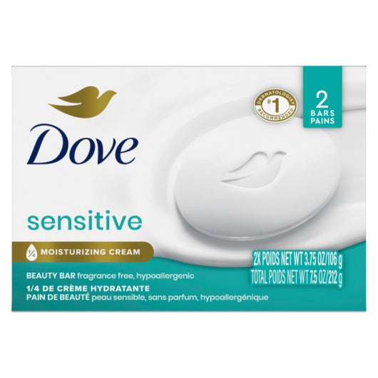 Dove Bar Soap Sensitive Skin, 12 x 7.5 oz Case - DOT product image 4