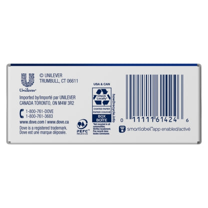 Dove Regular White Soap, 6 x 8 x 3.17 oz Case - Alternate product angle or state