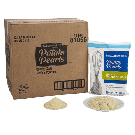 Country Style Potato Country Style Mashed Potatoes, 12 x 30.7 oz Case - DOT product image 5