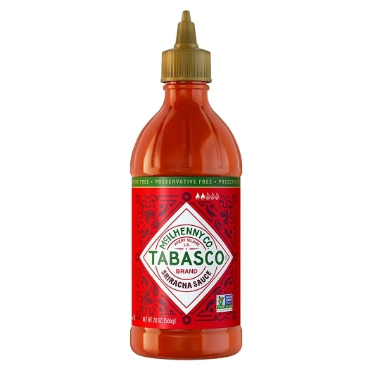 Tabasco Sriracha Hot Sauce Bottle, 6 x 20 oz Case - DOT product image 6