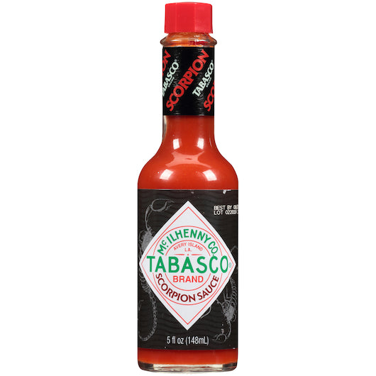 Tabasco Scorpion Sauce Retail Bottle, 12 x 5 fl oz Case - Condiments & Sauces