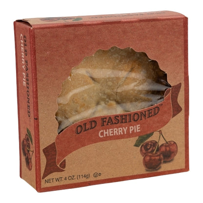 Table Talk 4" Mini Cherry Pie, 24 x 114 GR Case - Bakery & Desserts