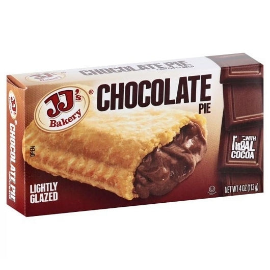 JJs Bakery Chocolate Pie Master Case, 4 x 12 x 4 oz Case - DOT product image 7
