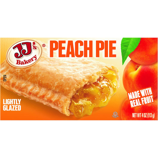 JJs Bakery Peach Pie, 4 x 12 x 4 oz Case - DOT product image 8