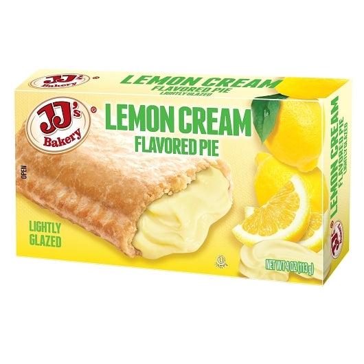 JJ's Bakery LEMON CREAM PIE SHRINK WRAP, 4 x 12 x 4 oz Case - DOT product image 7