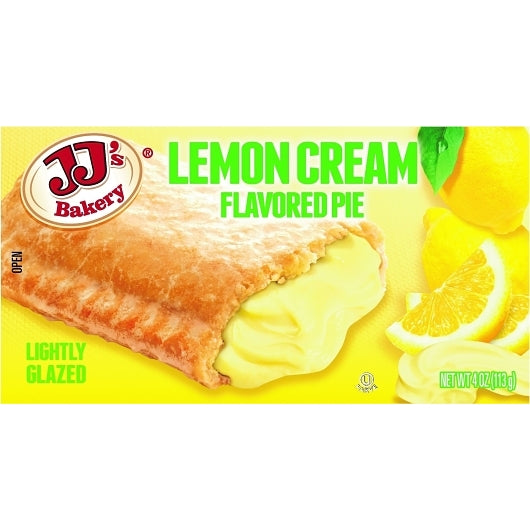 JJ's Bakery LEMON CREAM PIE SHRINK WRAP, 4 x 12 x 4 oz Case - DOT product image 6