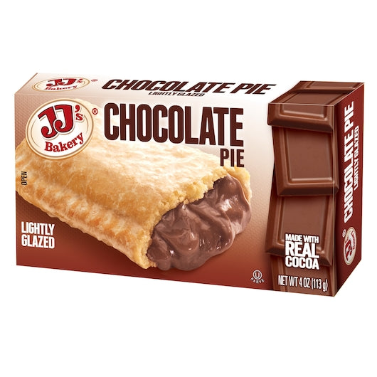 JJs Bakery Chocolate Pie Master Case, 4 x 12 x 4 oz Case - DOT product image 4