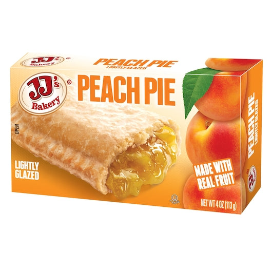 JJs Bakery Peach Pie, 4 x 12 x 4 oz Case - DOT product image 4