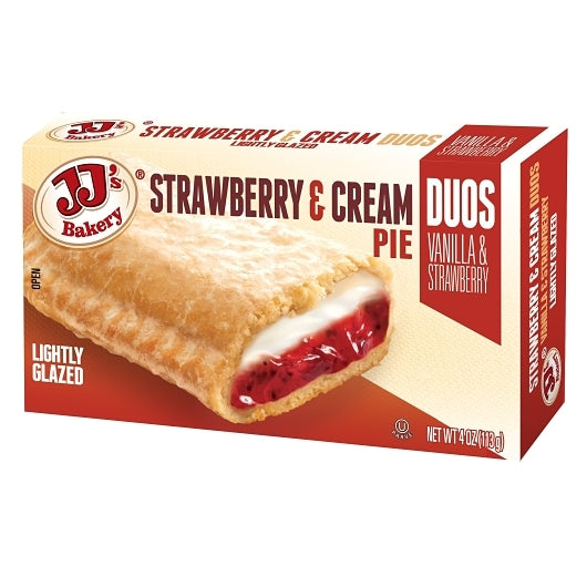 JJs Bakery Strawberry & Cream Pie, 4 x 12 x 4 oz Case - DOT product image 5