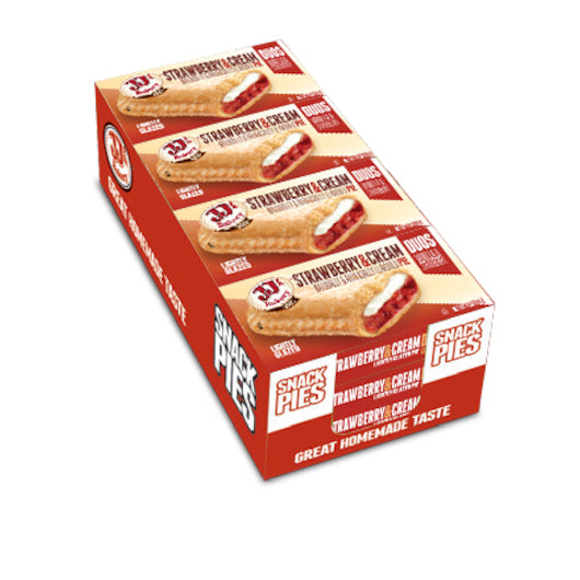 JJs Bakery Strawberry & Cream Pie, 4 x 12 x 4 oz Case - DOT product image 2