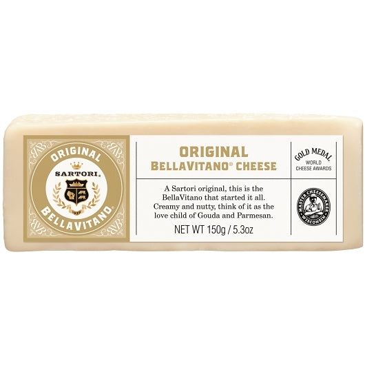 Sartori Bellavitano Gold Cheese, 12 x 5.3 oz Case - Cheese & Dairy