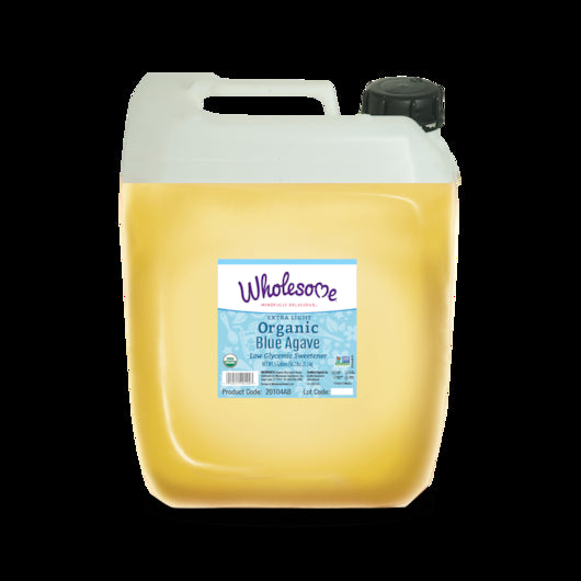 Wholesome Organic Agave Extra Light Blue, 1 x 5 GA Case - Condiments & Sauces