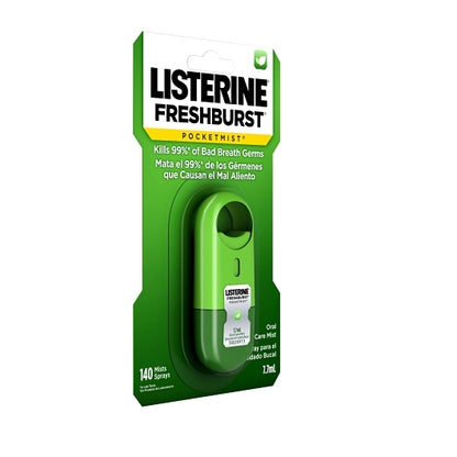 Listerine Spray Fresh Burst Pocket Mist, 6 x 7.7 ML Case - Health & Personal Care