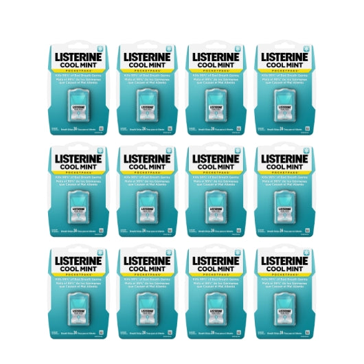 Listerine Cool Mint Pocketpaks, 6 x 12 x 24 ct Case - DOT product image 2