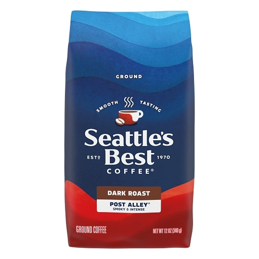Seattle's Best Coffee Ground Post Alley Blend Coffee, 6 x 12 oz Case - Coffee & Tea - image 2