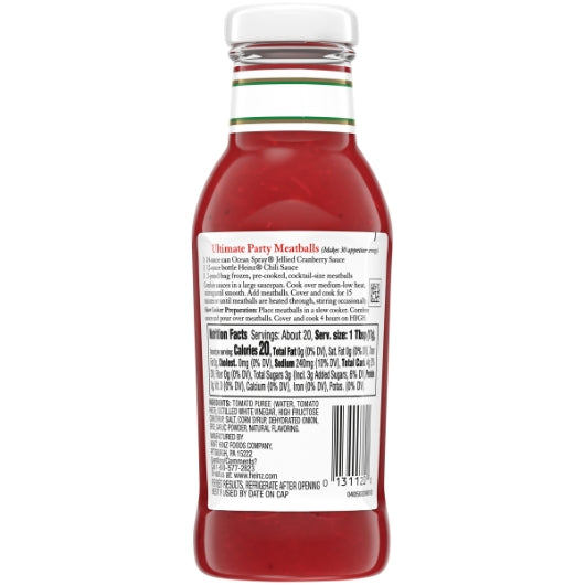 Heinz Chili Sauce, 12 x 340 GR Case - DOT product image 5
