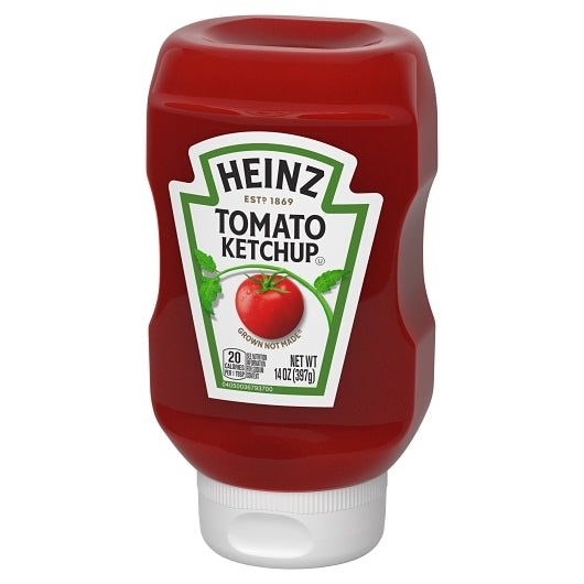 Heinz Stay Clean Upside Down Cap Tomato Ketchup Bottle, 16 x 14 oz Case - DOT product image 5