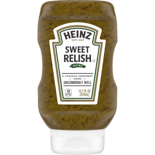 Heinz Easy Squeeze Sweet Relish Jar, 12 x 375 ML Case - DOT product image 2