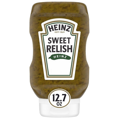 Heinz Easy Squeeze Sweet Relish Jar, 12 x 375 ML Case - DOT product image 3