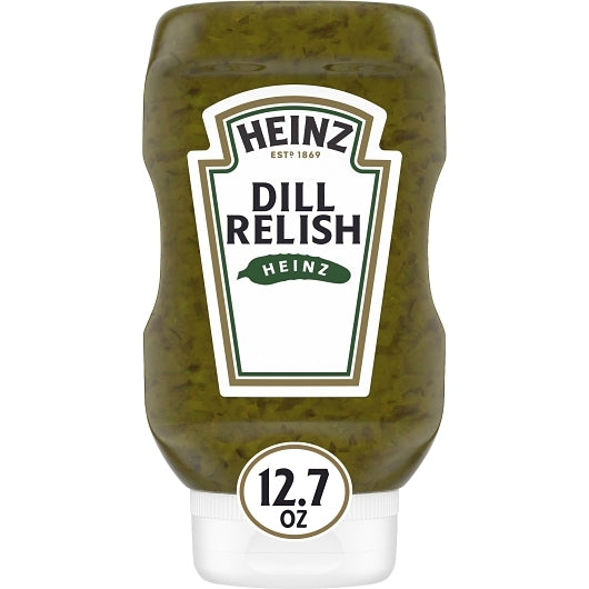 Heinz Easy Squeeze Dill Relish Jar, 12 x 375 ML Case - DOT product image 4
