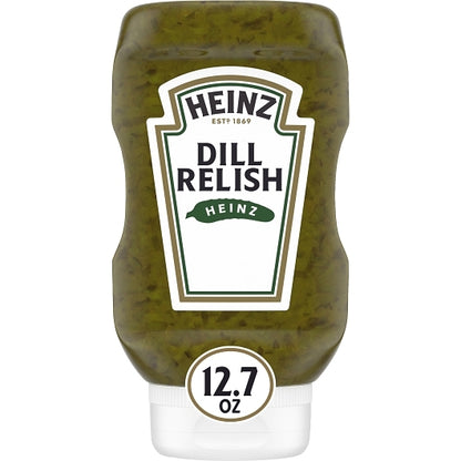 Heinz Easy Squeeze Dill Relish Jar, 12 x 375 ML Case - DOT product image 4