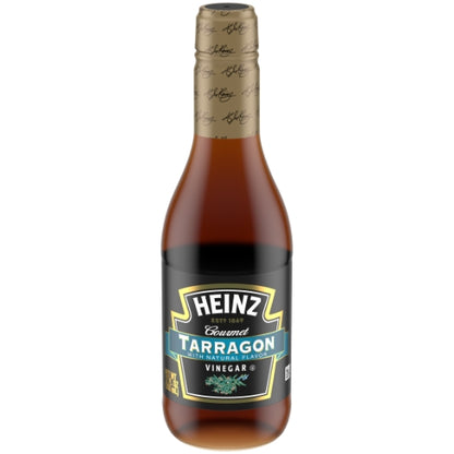 Heinz Tarragon Sauce Vinegar Bottle, 12 x 12 fl oz Case - Spices Seasonings