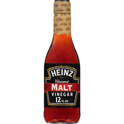 Heinz Malt Vinegar Bottle, 12 x 355 ML Case - Pantry Ingredients