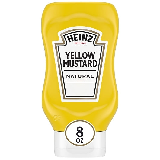 Heinz Yellow Mustard Bottle, 12 x 226 GR Case - DOT product image 5