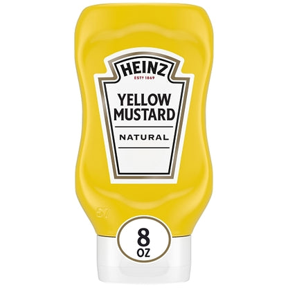 Heinz Yellow Mustard Bottle, 12 x 226 GR Case - DOT product image 5