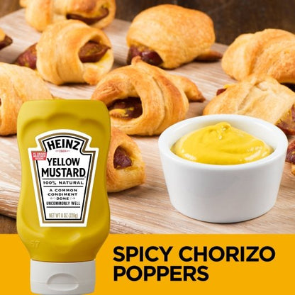 Heinz Yellow Mustard Bottle, 12 x 226 GR Case - DOT product image 4