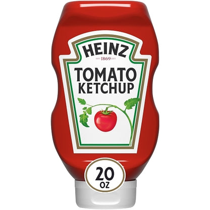 Heinz Easy Squeeze Clear Upside Down Ketchup Bottle, 12 x 1.25 lb Case - DOT product image 3