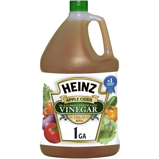 Heinz Apple Cider Vinegar Bulk, 6 x 3.785 LT Case - Pantry Ingredients