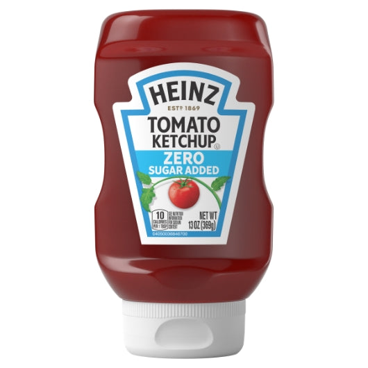 Heinz No Sugar Added Ketchup Bottle, 6 x 369 GR Case - DOT product image 2