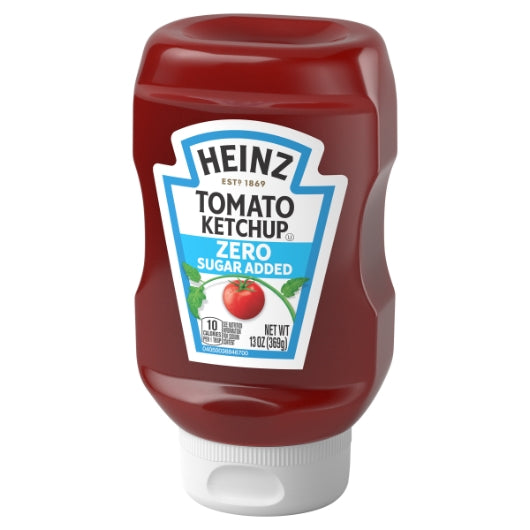 Heinz No Sugar Added Ketchup Bottle, 6 x 369 GR Case - DOT product image 5