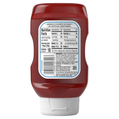 Heinz No Sugar Added Ketchup Bottle, 6 x 369 GR Case - DOT product image 6