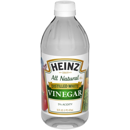 White Vinegar 5% White Vinegar Bottle, 12 x 16 fl oz Case - Front/center packaged product image