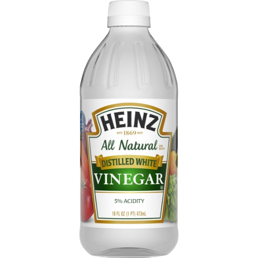 White Vinegar 5% White Vinegar Bottle, 12 x 16 fl oz Case - Front/center packaged product image