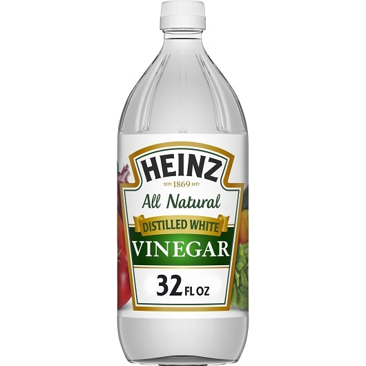 Heinz Distilled White Vinegar Bottle, 12 x 946 ML Case - Glassware & Drinkware