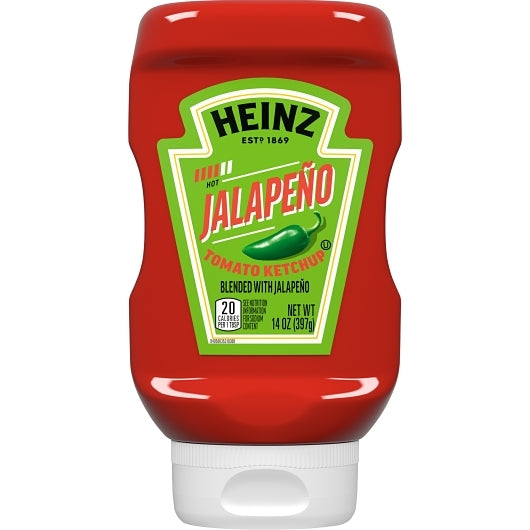 Heinz Jalapeno Ketchup Bottle, 6 x 397 GR Case - DOT product image 2