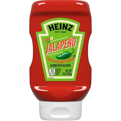 Heinz Jalapeno Ketchup Bottle, 6 x 397 GR Case - DOT product image 2