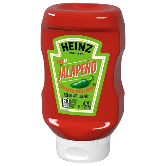 Heinz Jalapeno Ketchup Bottle, 6 x 397 GR Case - DOT product image 4