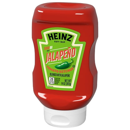 Heinz Jalapeno Ketchup Bottle, 6 x 397 GR Case - DOT product image 4