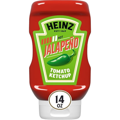 Heinz Jalapeno Ketchup Bottle, 6 x 397 GR Case - DOT product image 3
