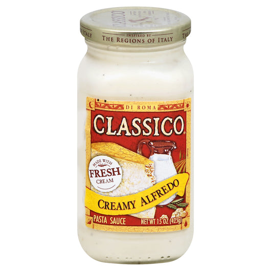 Classico ALFREDO SAUCE, 12 x 425 GR Case - DOT product image 4